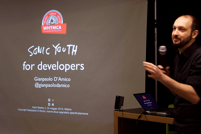 WhyMCA hackaton, Sonic Youth and the power of Sound for developers